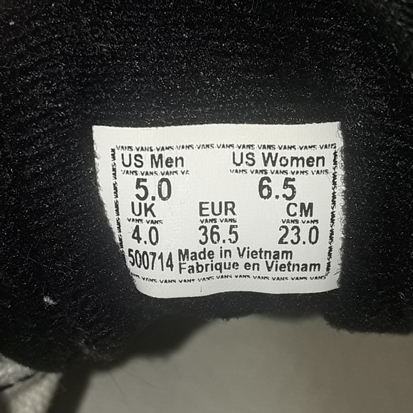 Vans Old Skool Men Size 5 Women Size 6.5 - Picture 6 of 6